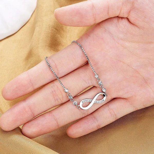 2-main-mode-cz-stein-unendlichkeit-armband-silber-uberzogene-einstellbare-pull-push-armband_720x_0fdf5091-99cd-4896-917c-ac09a8f2203a.jpg Eternal Love Sterling Silver Bracelet