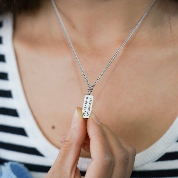 定制雕刻简约项链