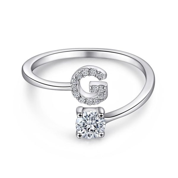 G.jpg Initial Sterling Silver Ring