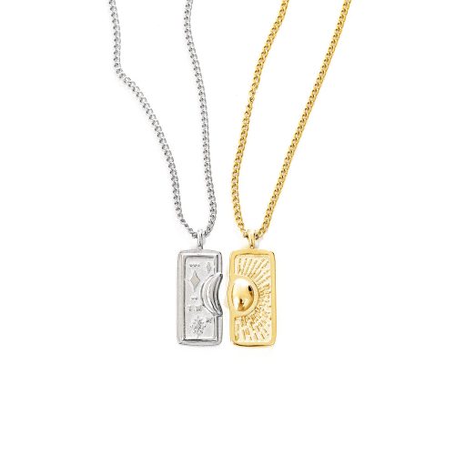 Sun and Moon Companion Necklaces