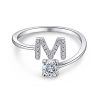 M.jpg Initial Sterling Silver Ring