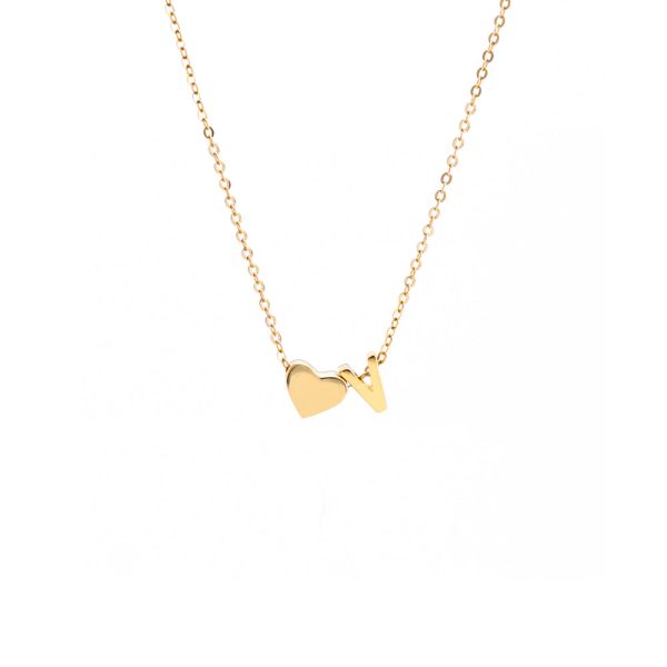 Initial Pendant Necklace