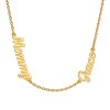 Custom Multi Name Necklace