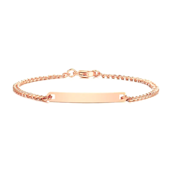 rosegold.png Dainty Engraved Bracelet